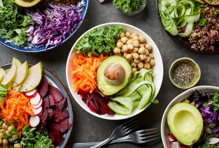 veganuary vegan bowls vegetables