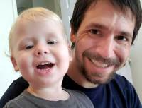 Christopher Mannino and son