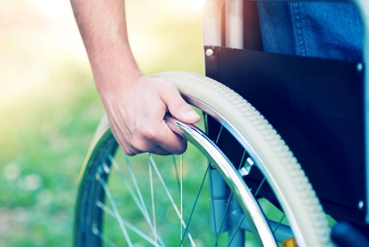disability rights man in wheelchair 1