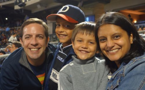 Matt Schneider and family