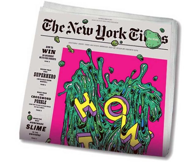 New York Times kids section may 2017