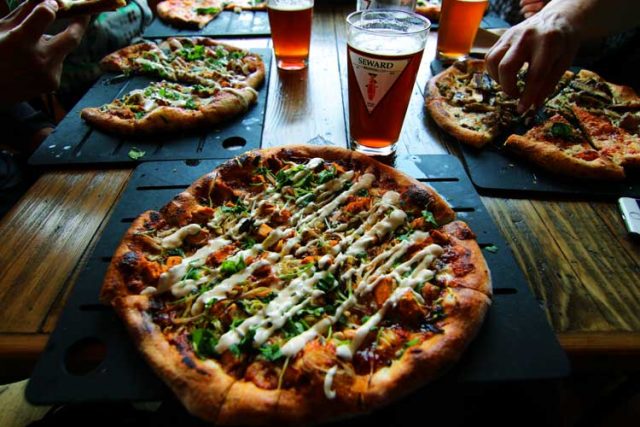 pizza beer diet healthy eating habits